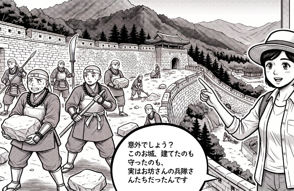 城を築き、守ったのは僧兵だった
