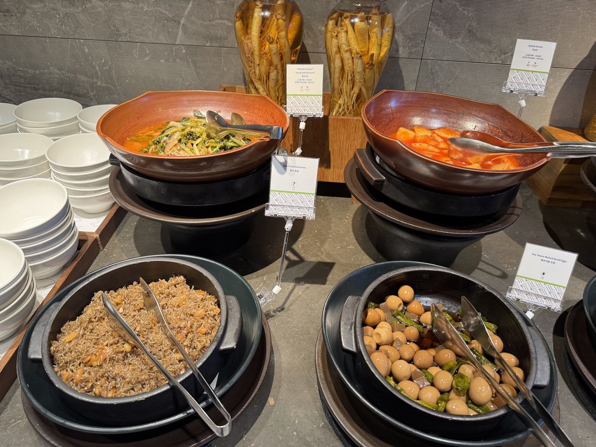 韓国のおかずのコーナー