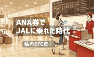 私のSFC史① ANA券でJALに乗れた時代